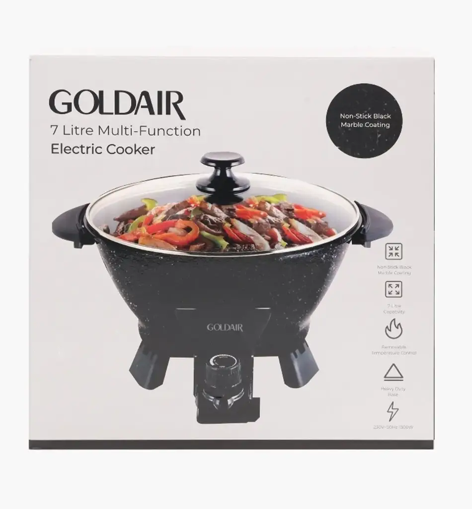 Goldair 7L Multi -Function Electric Cooker