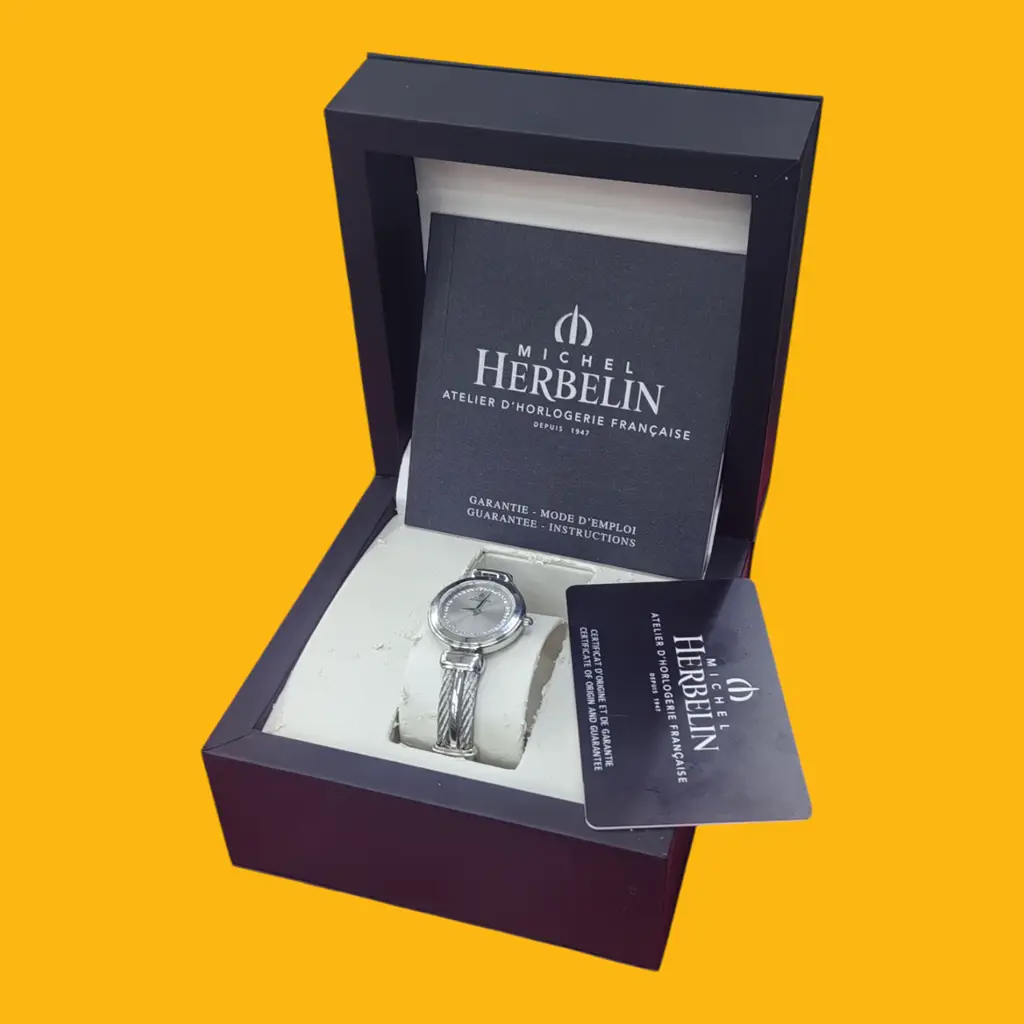 Michel Herbelin City Ref. 17125.B | Elegant French Design & Swiss Quartz Precision