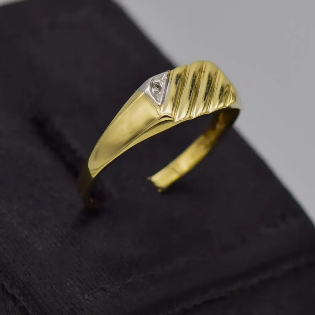9ct Yellow Gold Men's Ring