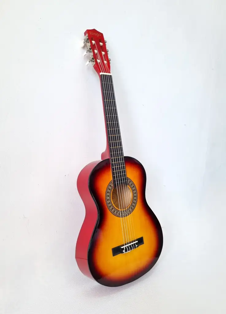 6 String Acoustic Kiddies Guitar - View 3
