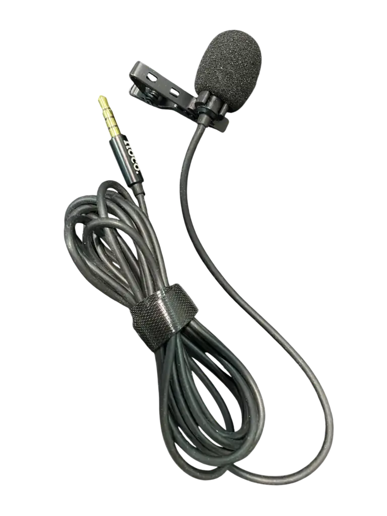Hoco. Mini Microphone Collar Clip Design D102 - View 2