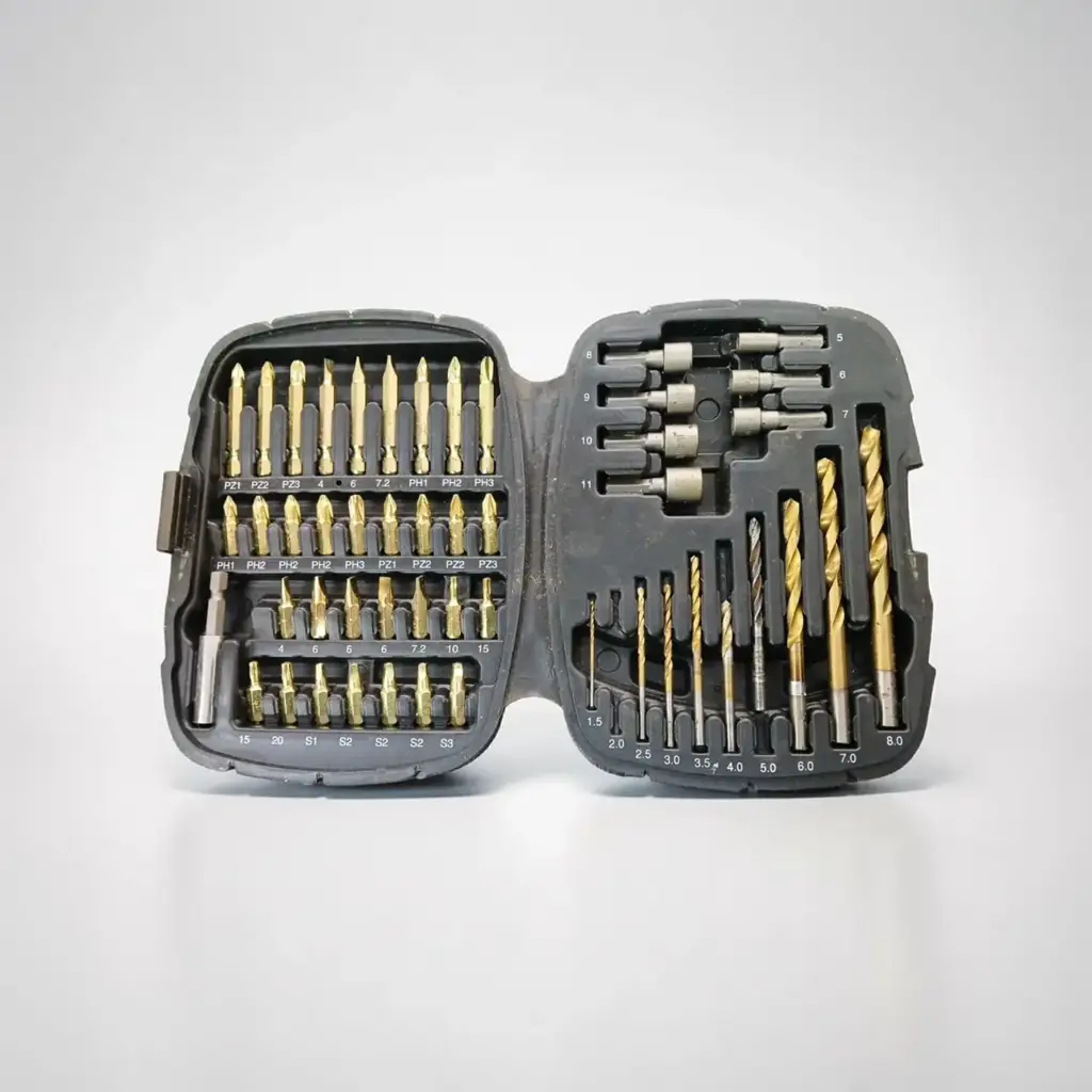 Black & Decker 104-Piece Titanium Drill & Drive Bit Set (Insert/Replacement Tray)
