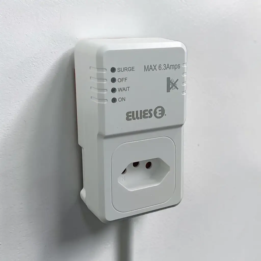 Ellies 1-Way Tv Surge Adapter + San