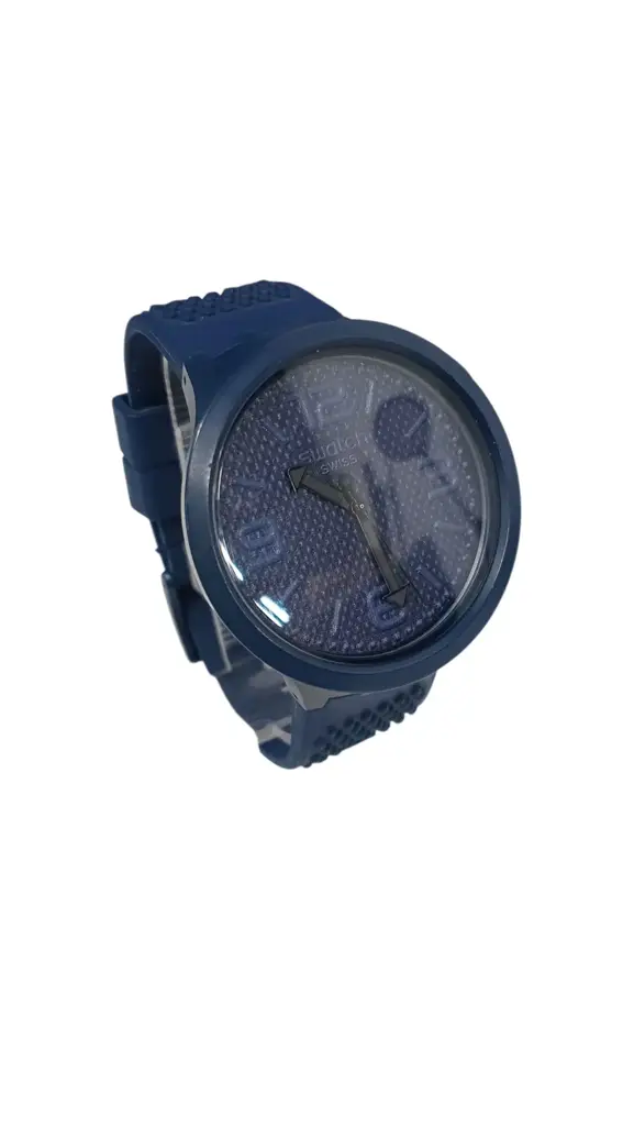 Swatch Navy Blue Mens Watch - View 2