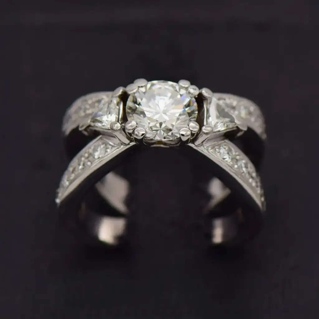 18ct White Gold Engagement Ring