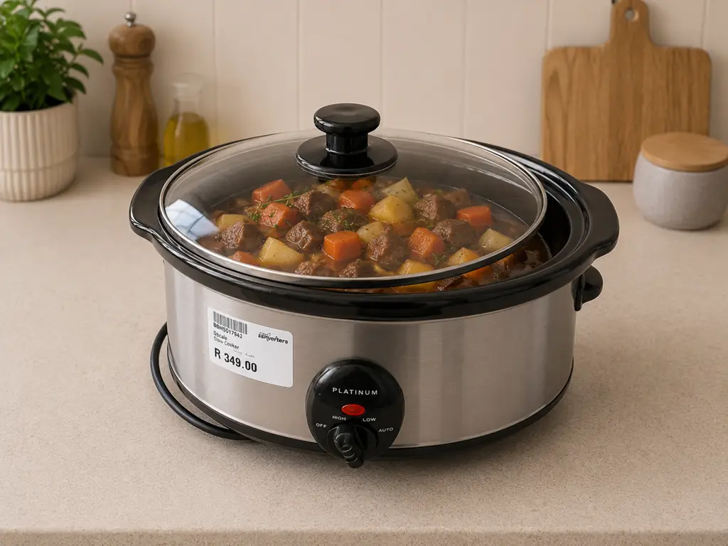 Platinum 3.5L Oval Slow Cooker – Second Hand
