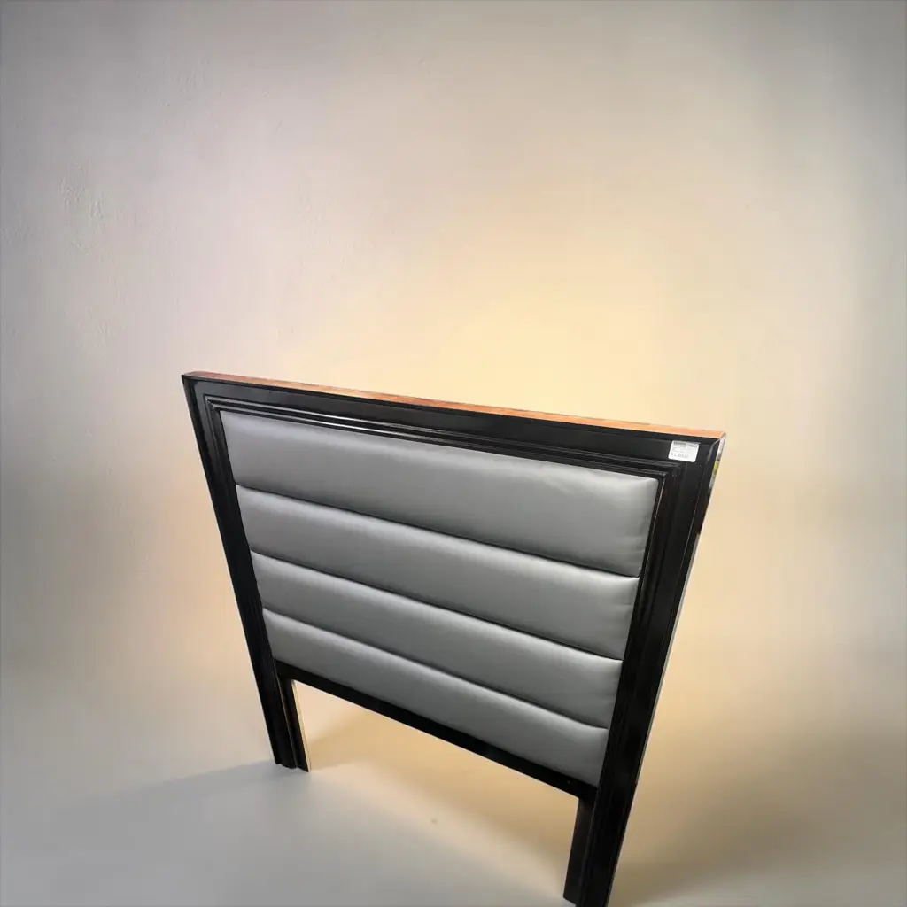 Headboard Wooden Double Bed - View 3