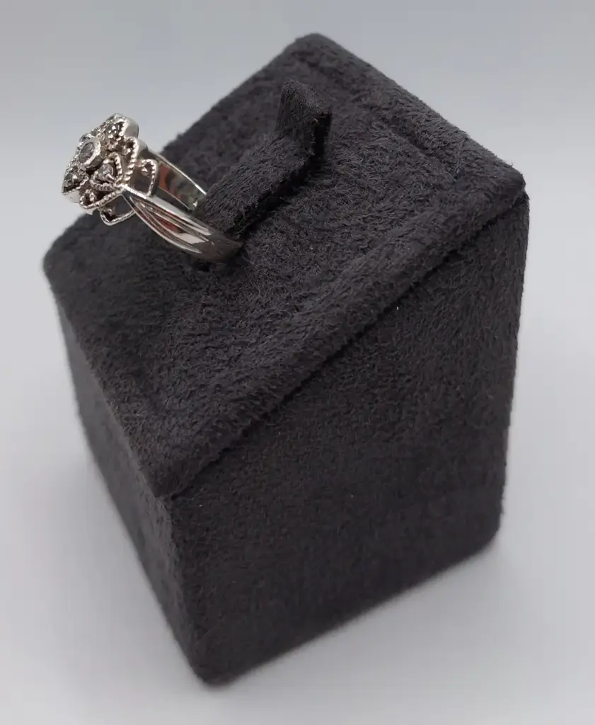 Sterling Silver Cz Ring - View 3
