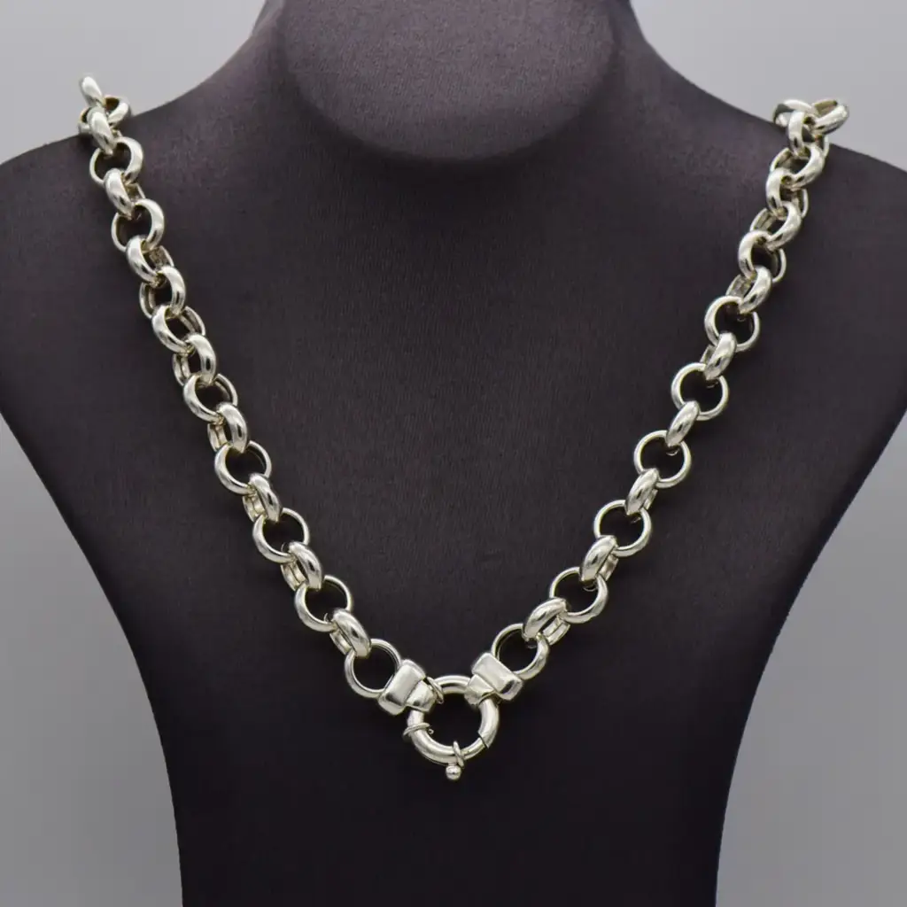 Silver-925 Chain Rolo Link