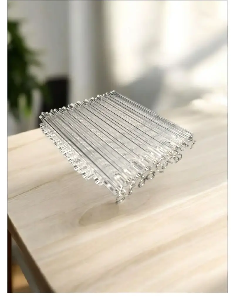 Led Ceiling Fitting, Glass Rods