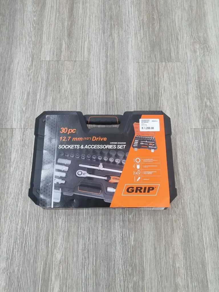 Grip 30 Pc Sockets And Accessories Set - View 3