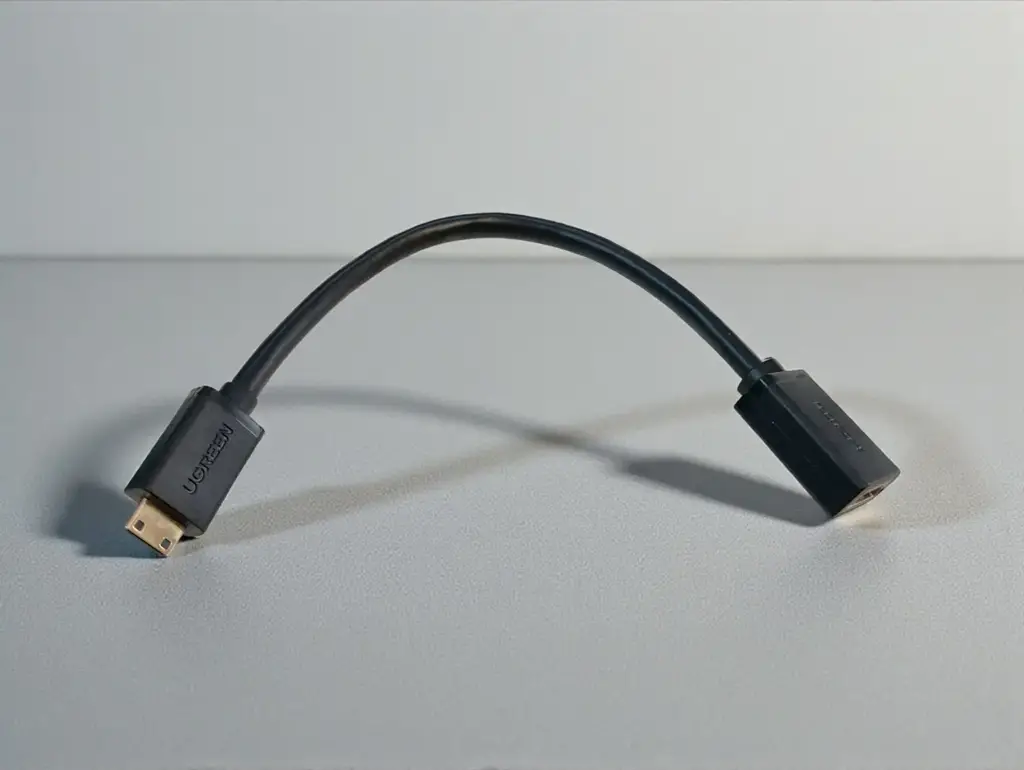 Ugreen Mini Hdmi Male To Hdmi Female Cable Adapter – 22Cm - View 2