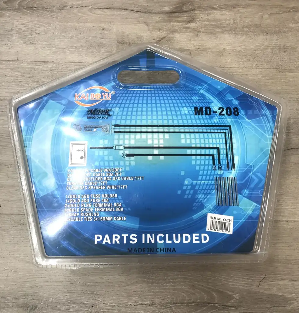 8-Gauge Amplifier Installation Kit - View 2