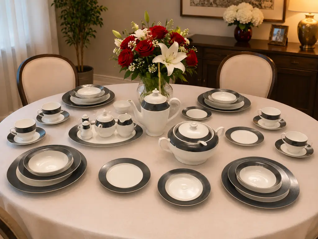 Le Morgan 57-Piece Dining Set