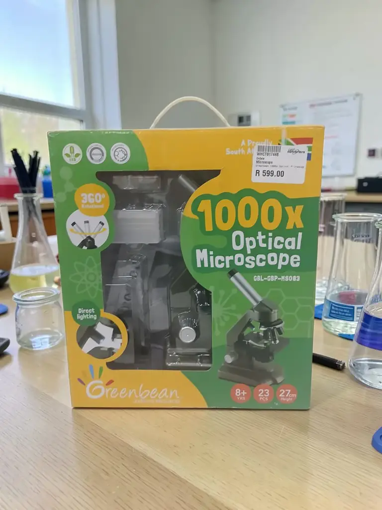 Greenbean 1000X Optical Microscope With Dual Lights - View 2