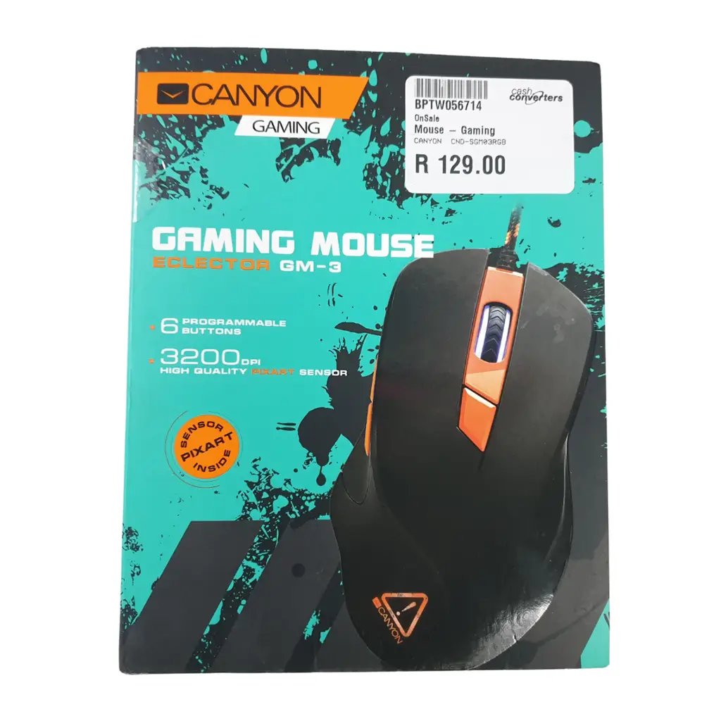Canyon Cnd-Sgm03rgb Gaming Mouse - View 2