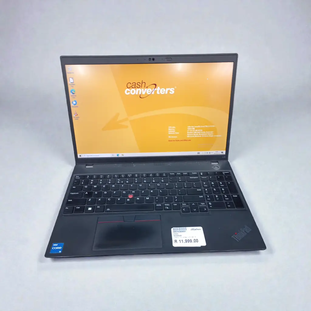 Lenovo Thinkpad L15 Gen 3 – 12Th Gen Intel Core I5 | 16Gb Ram | 256Gb Ssd - View 2