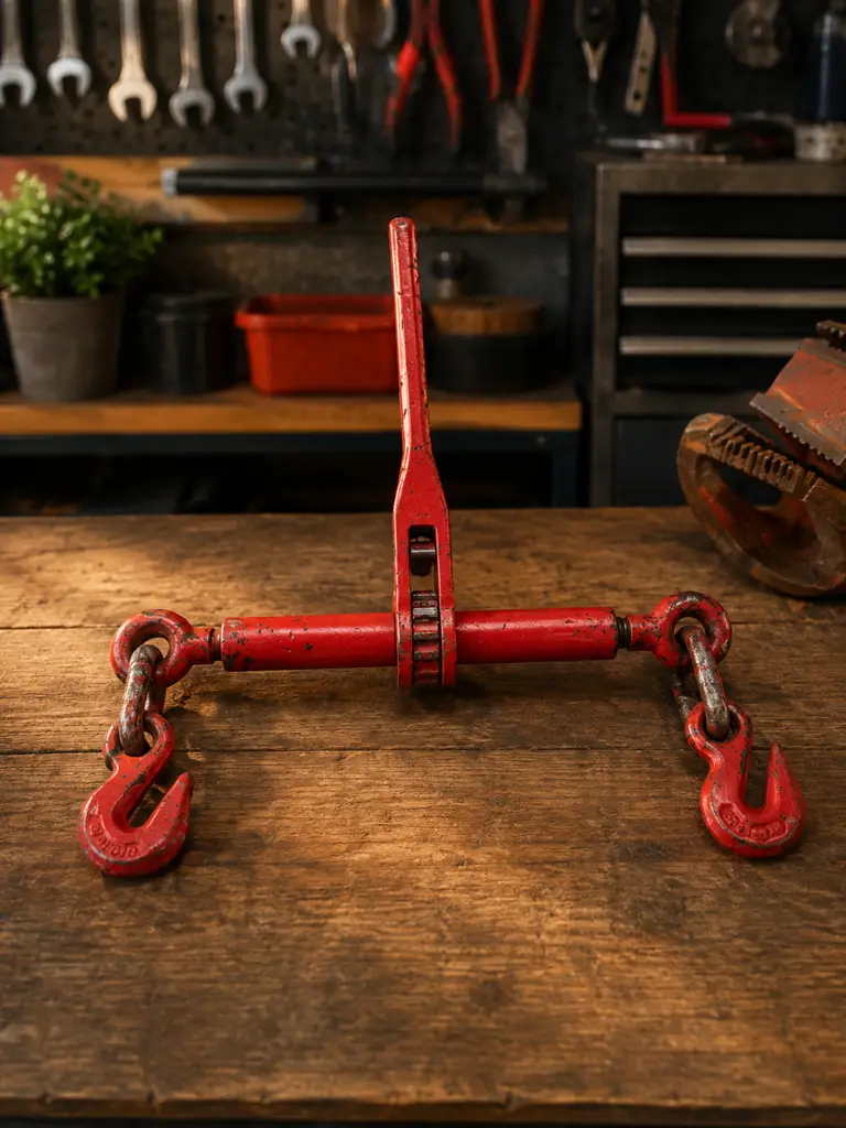 Heavy-Duty Load Binder With Hooks