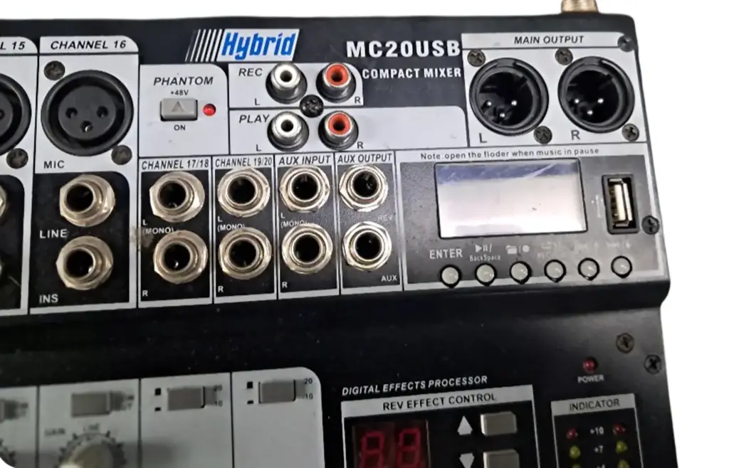 Hybrid Mc-20Usb Dj Mixer - View 2