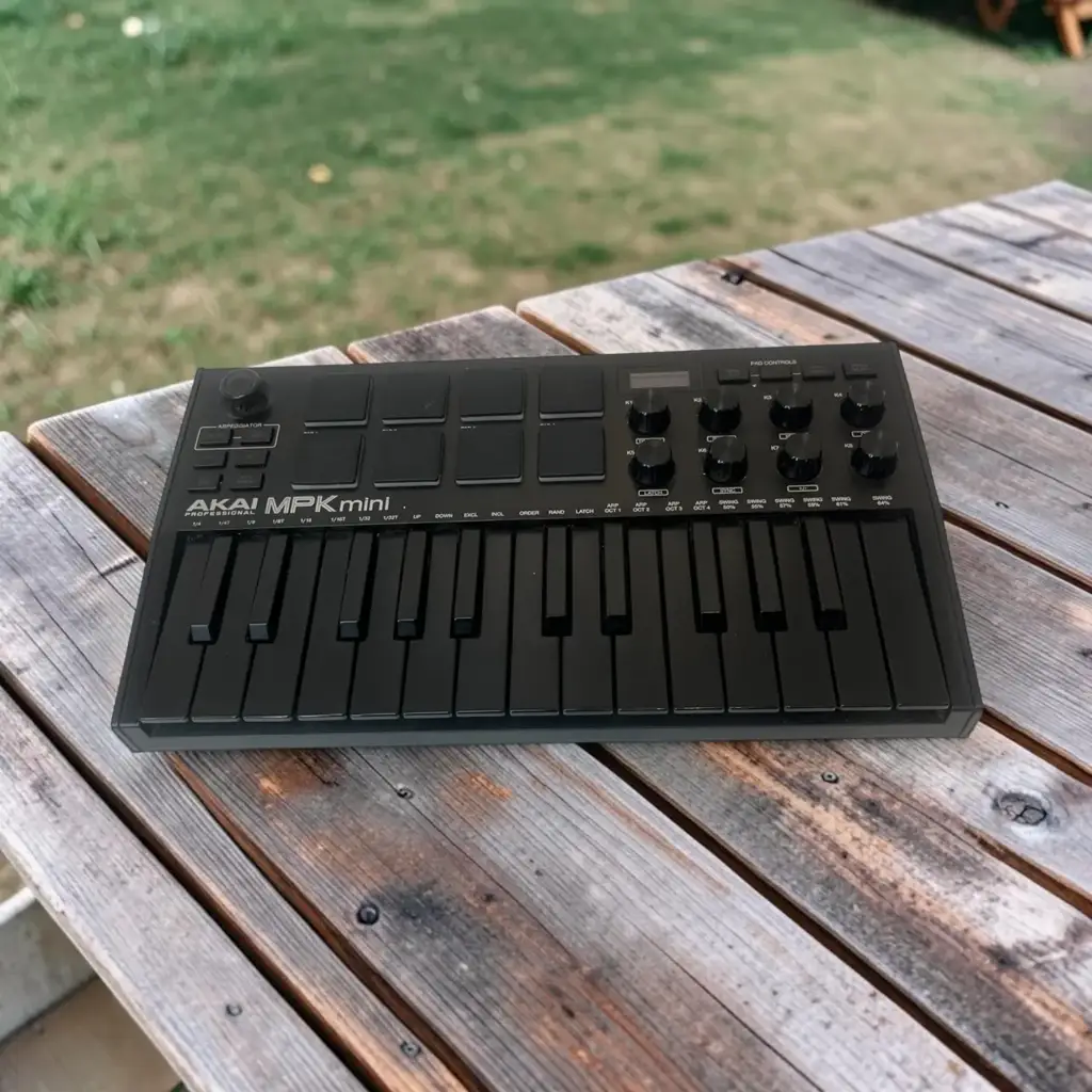 Akai Mpk Mini Mkiii – 25 Key Usb Midi Controller Black Edition