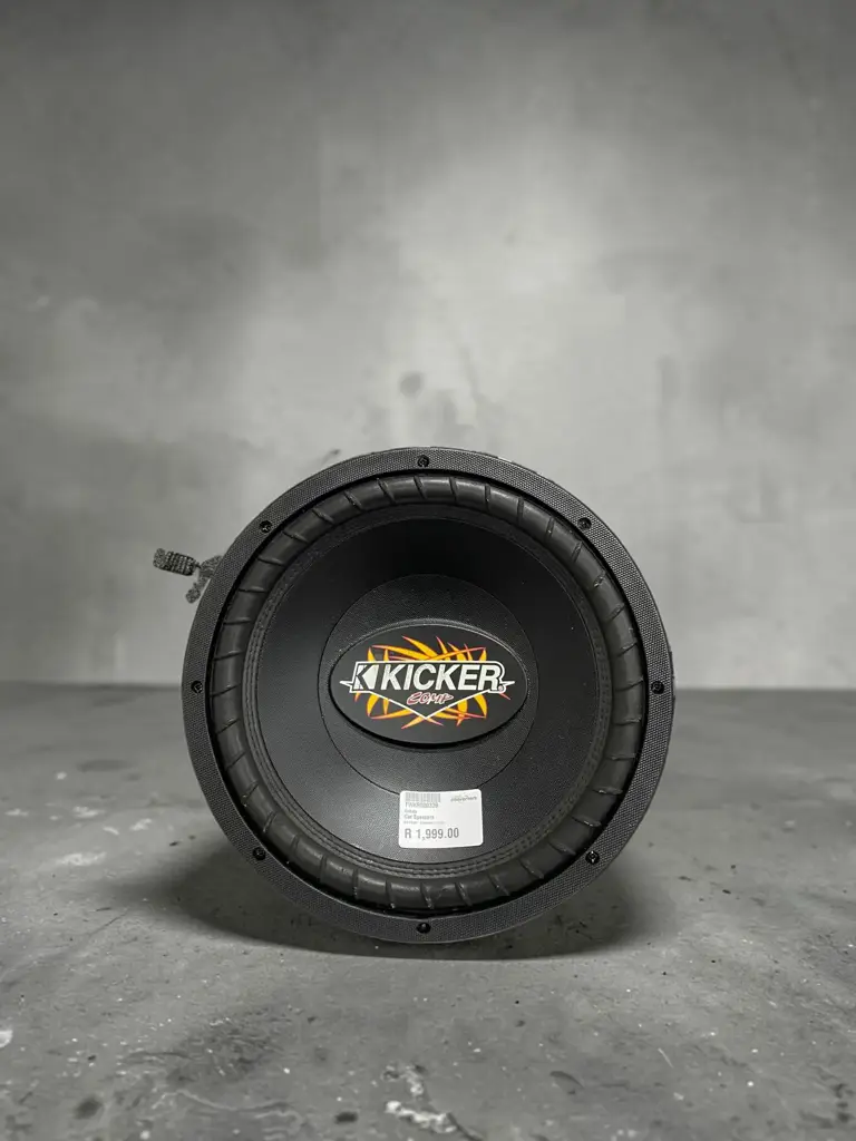 Kicker Comp 12-Inch 4-Ohms Subwoofer.