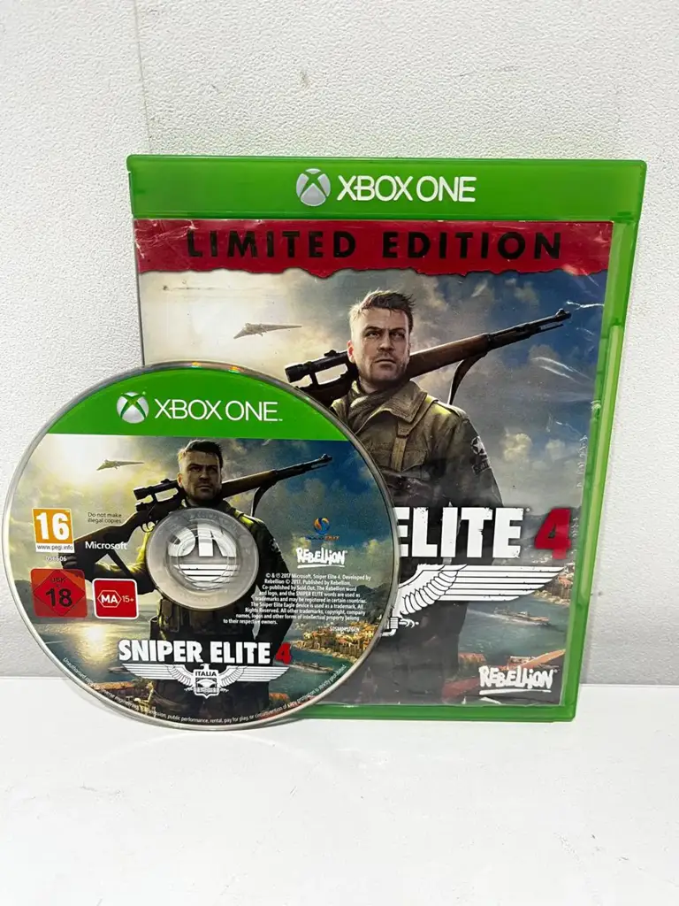 Sniper Elite 4 Xbox One Game