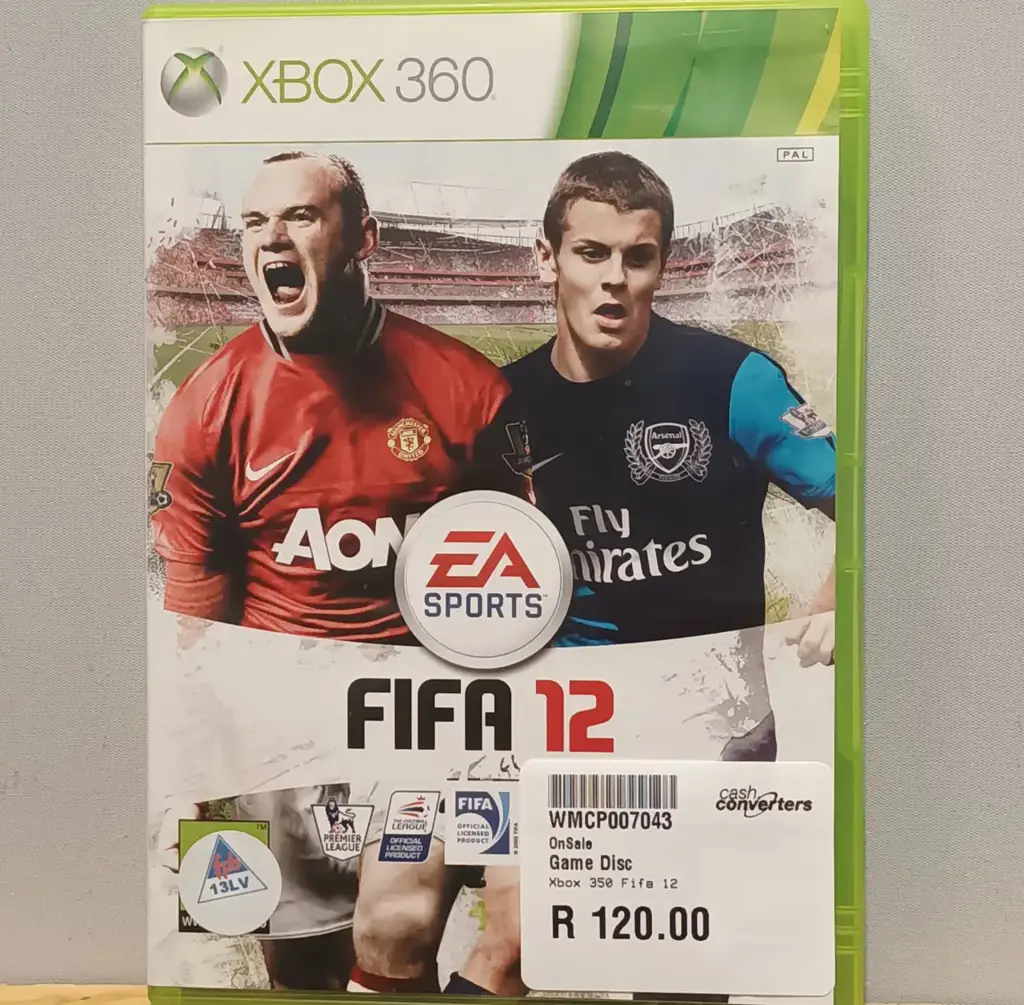 Xbox 360 FIFA 12 Game Disc