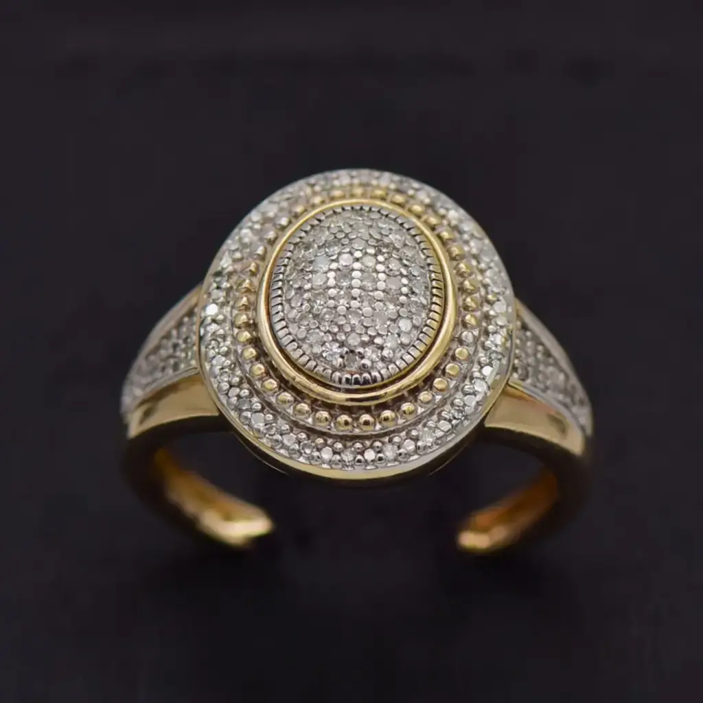 9ct Yellow Gold Dress Ring