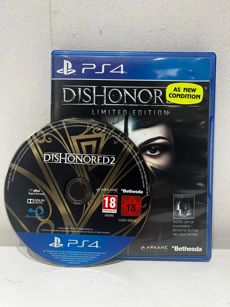 Dishonored 2 Ps4