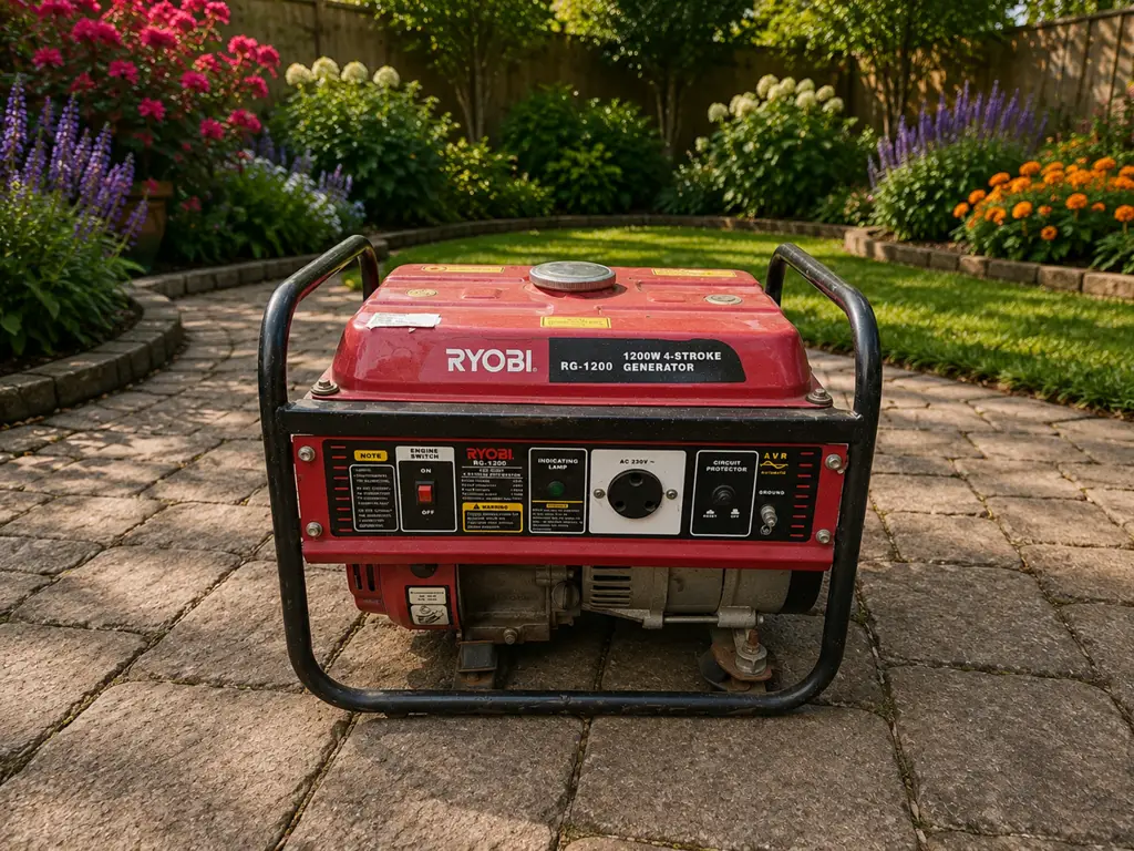 Ryobi Rg-1200 1200W 4-Stroke Generator