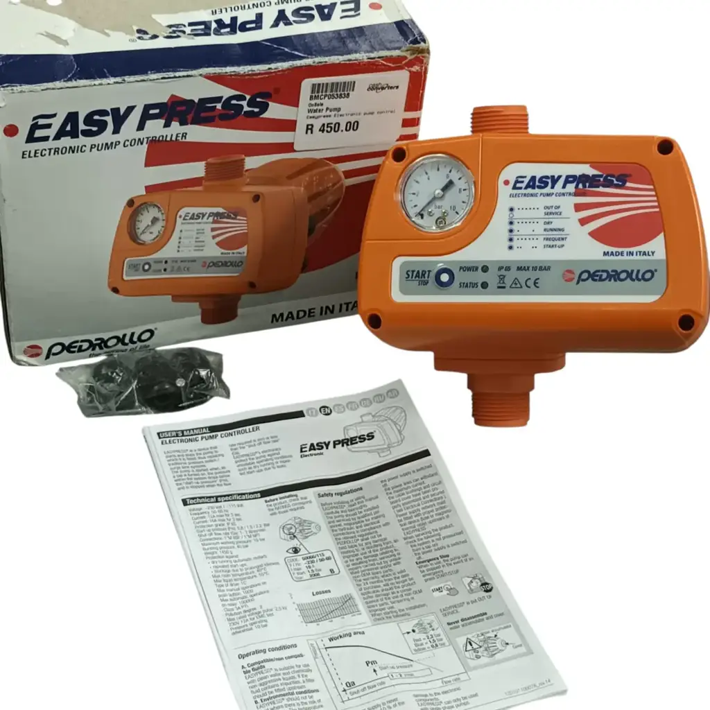 Easy Press Electronic Pump Controller Pedrollo (Pre-Owned)