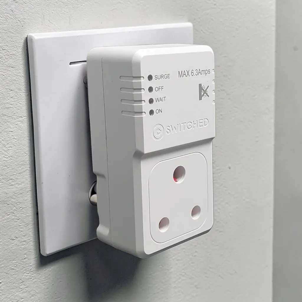 Switched 1-Way High Surge Protection Tv Adapter