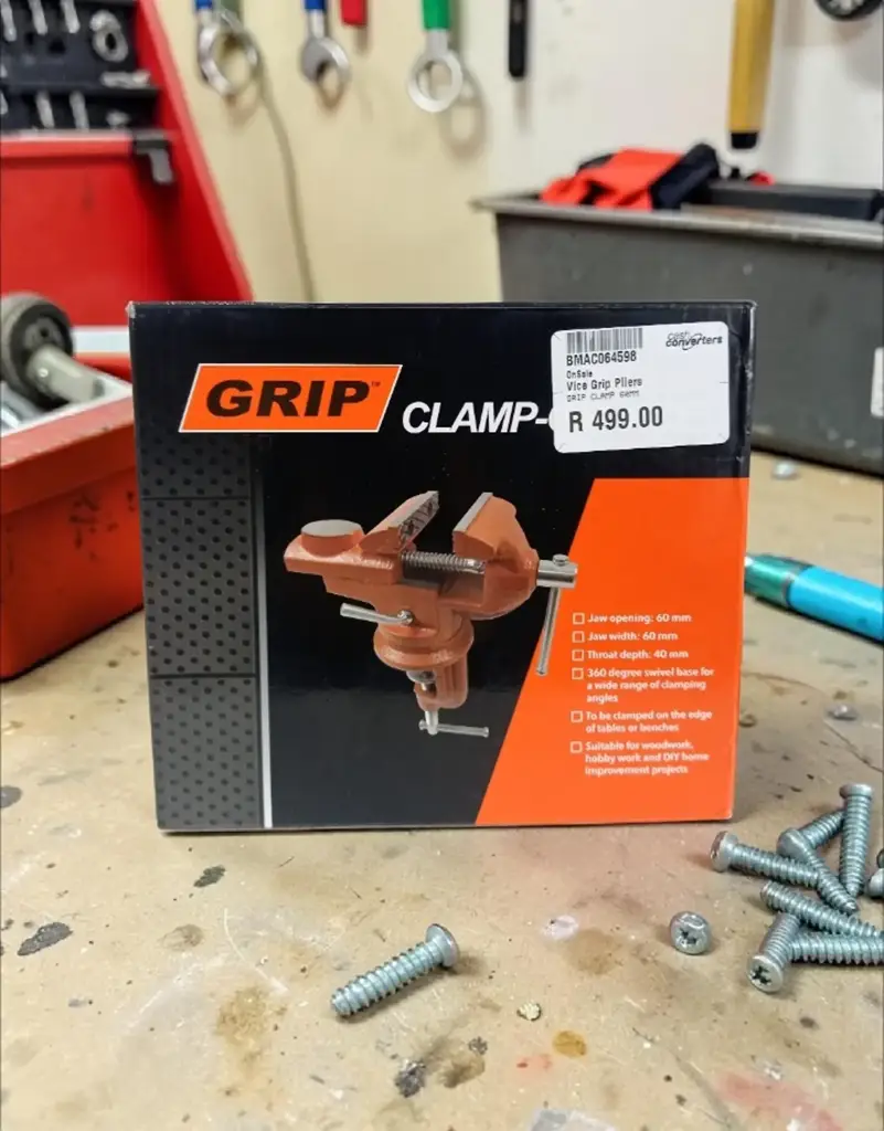 Grip Clamp-On Vice 60Mm