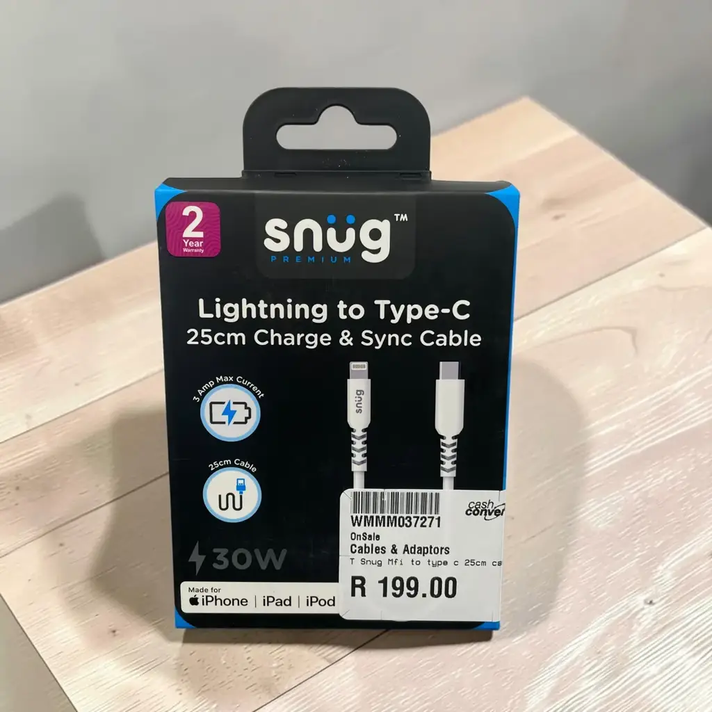 Snug Mfi To Type C 25Cm Cable