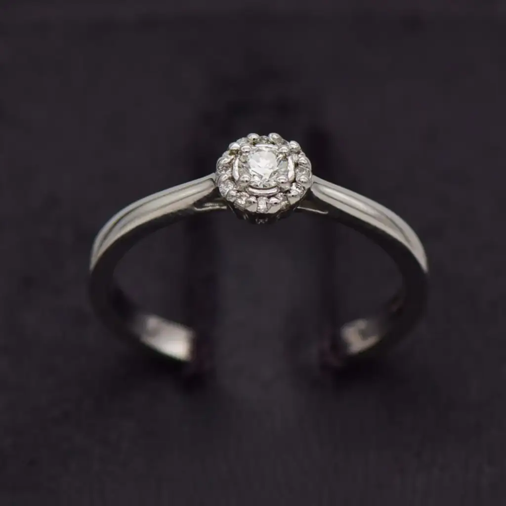 9ct Yellow Gold Engagement Ring