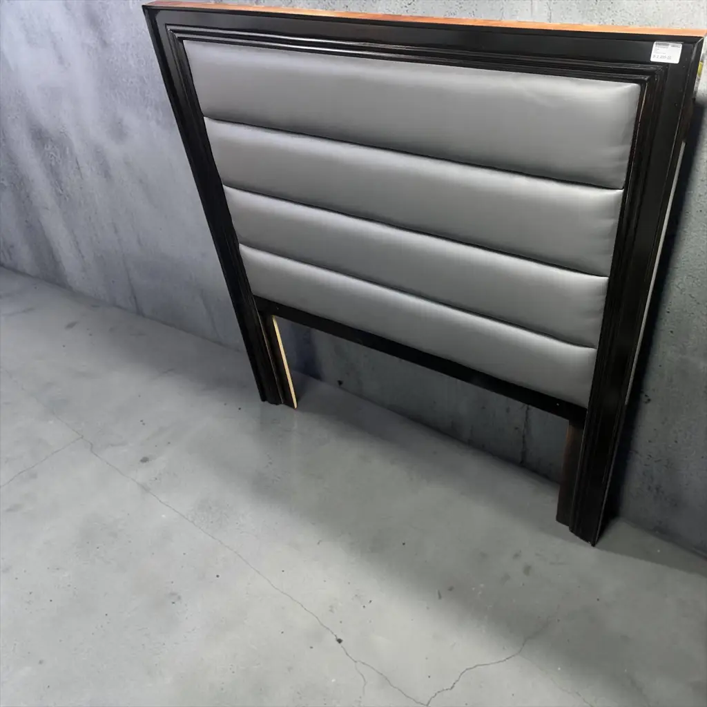 Headboard Wooden Double Bed - View 2