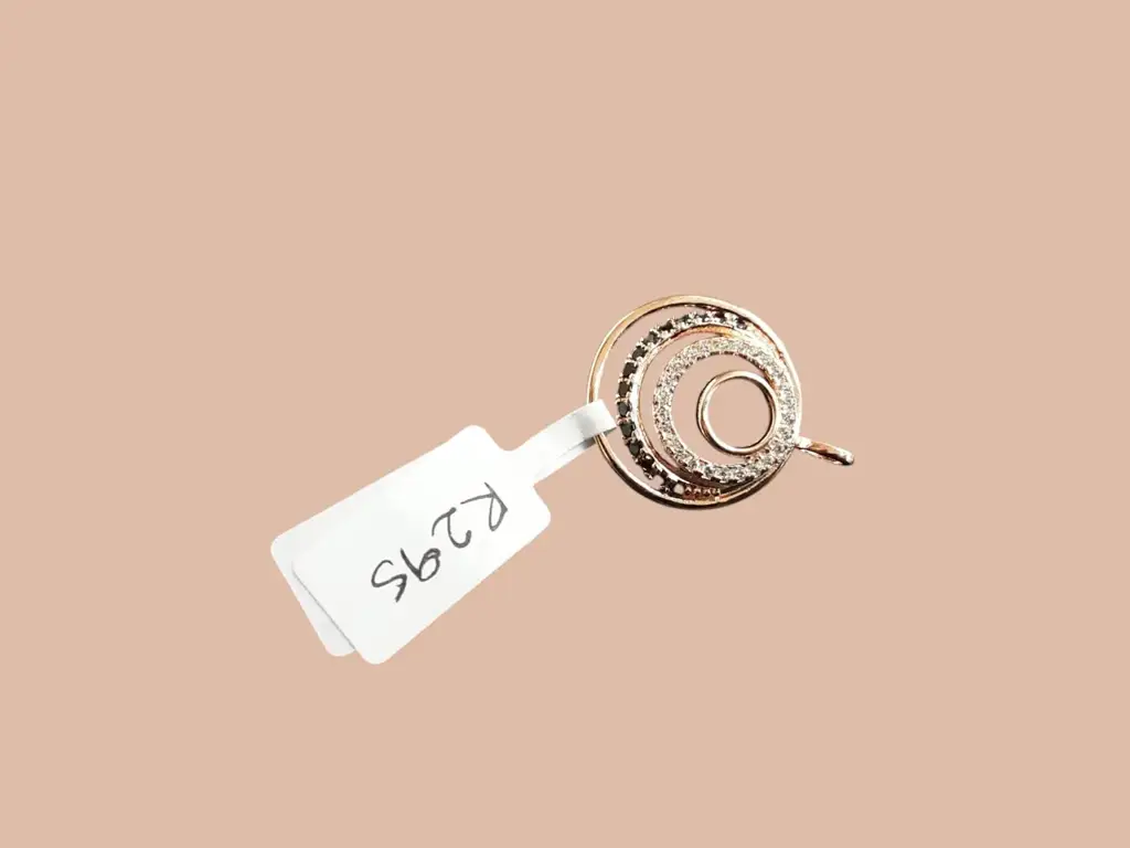 Rose Gold Plated Pendant - View 2