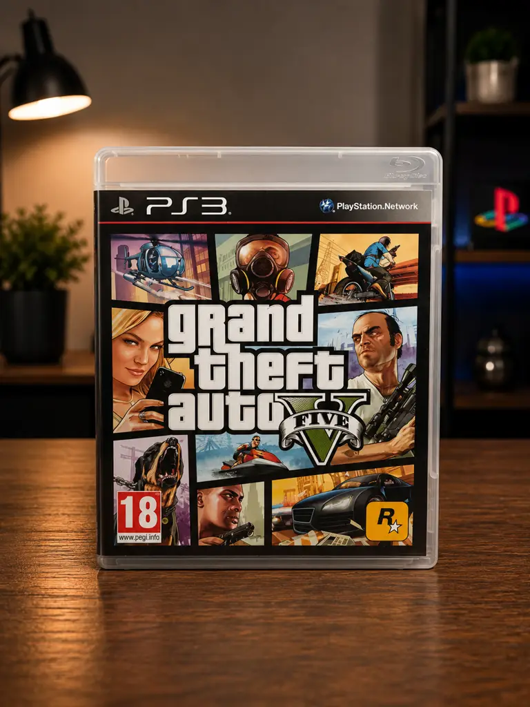 Grand Theft Auto V (Gta V) – Ps3