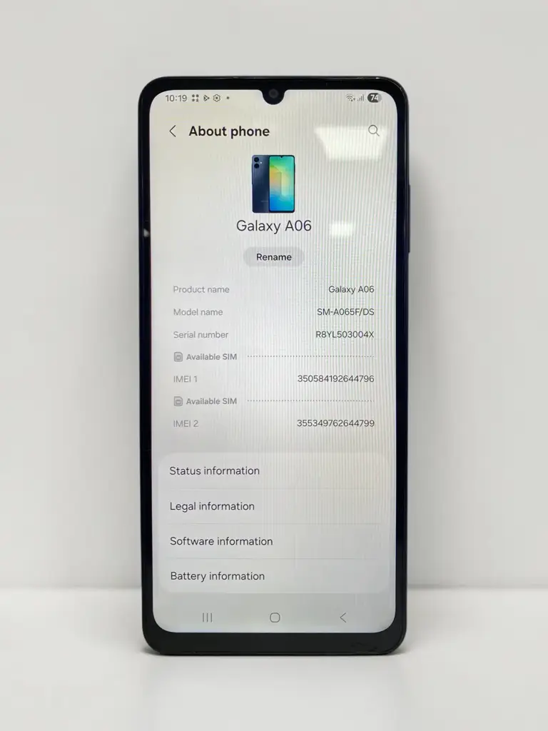 Samsung Galaxy A06 (64Gb) Smartphone - View 4
