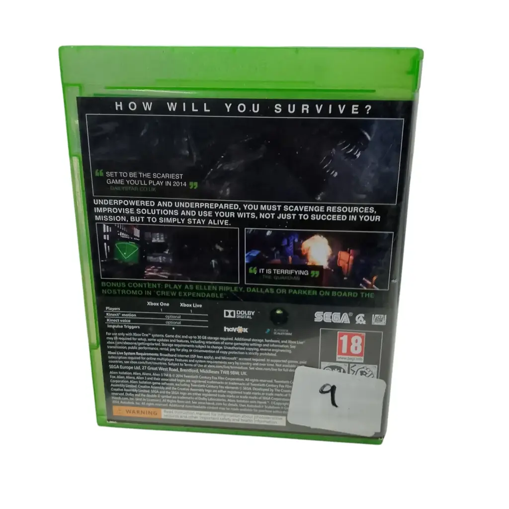 Xbox One Alien Isolation - View 4