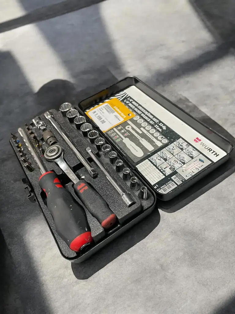 Wurth 33Pcs 1/4 Multi Socket Wrench Set - View 2