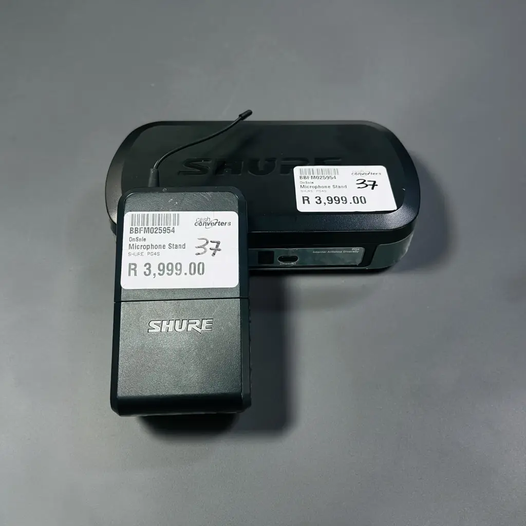 Shure Pg4s Microphone System