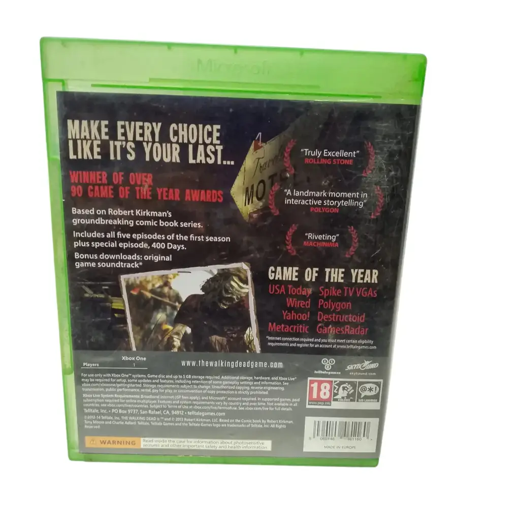Xbox One The Walking Dead - View 3