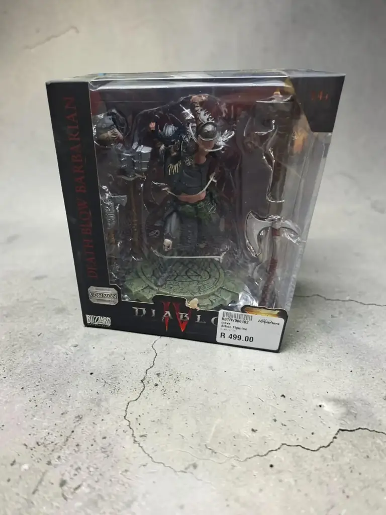 Diablo Iv Death Blow Barbarian Figurine