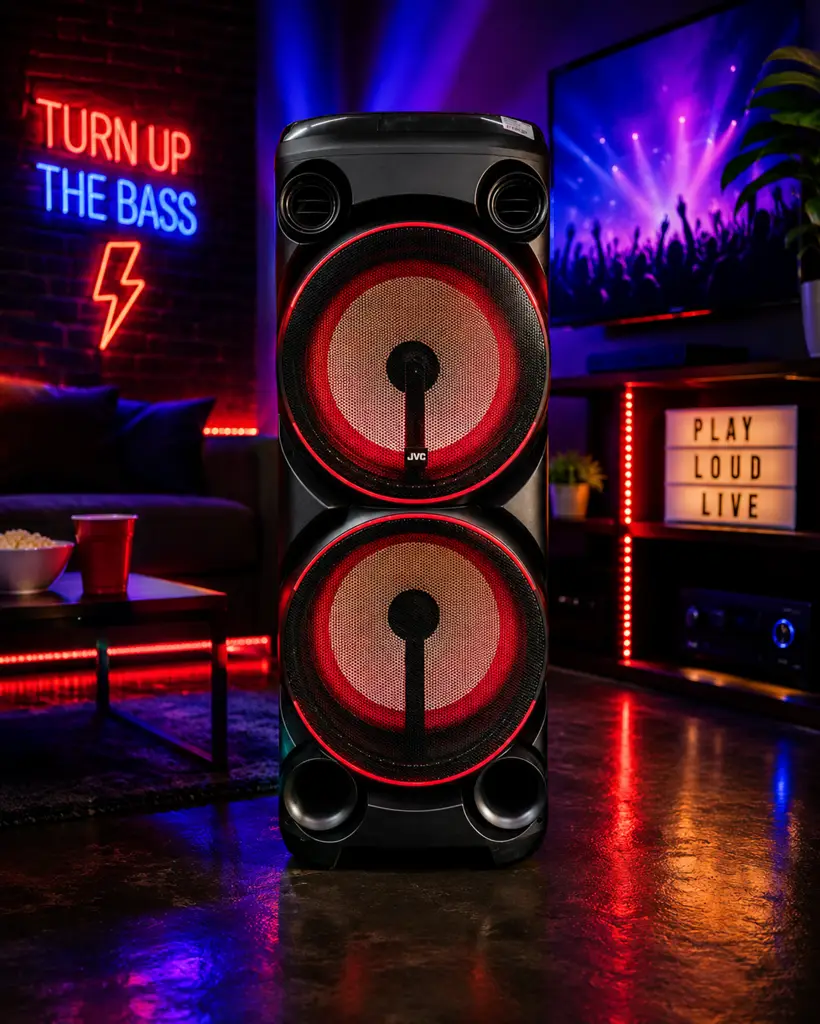 Jvc Xs-N8216pb 15" Party Speaker