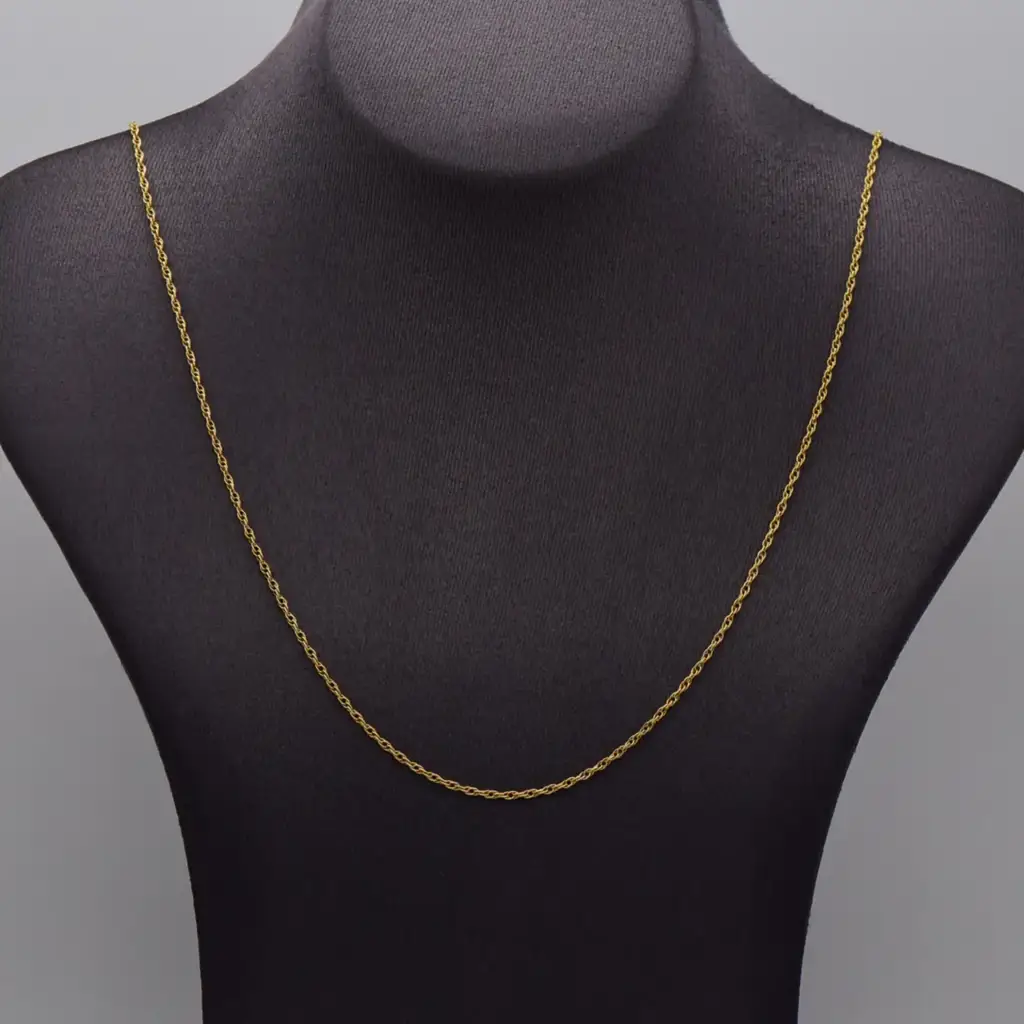 9ct Yellow Gold Chain Rope-Link