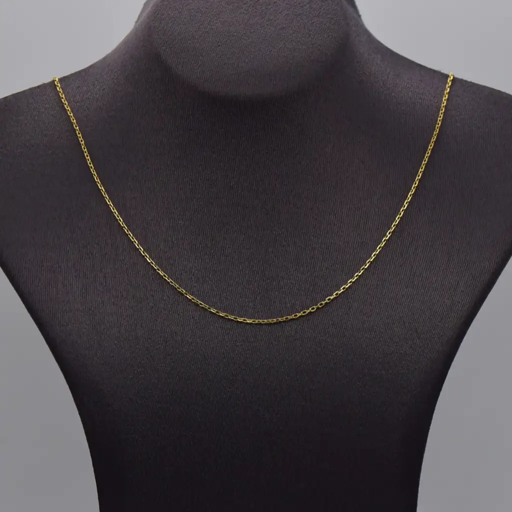 9Ct Yellow Gold Chain Anchor - Link