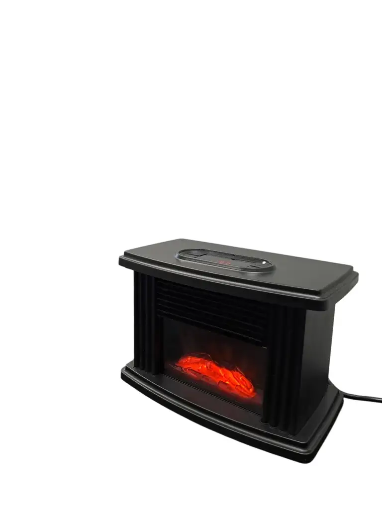 Mini Electric Fireplace Tabletop Portable Heater - View 2