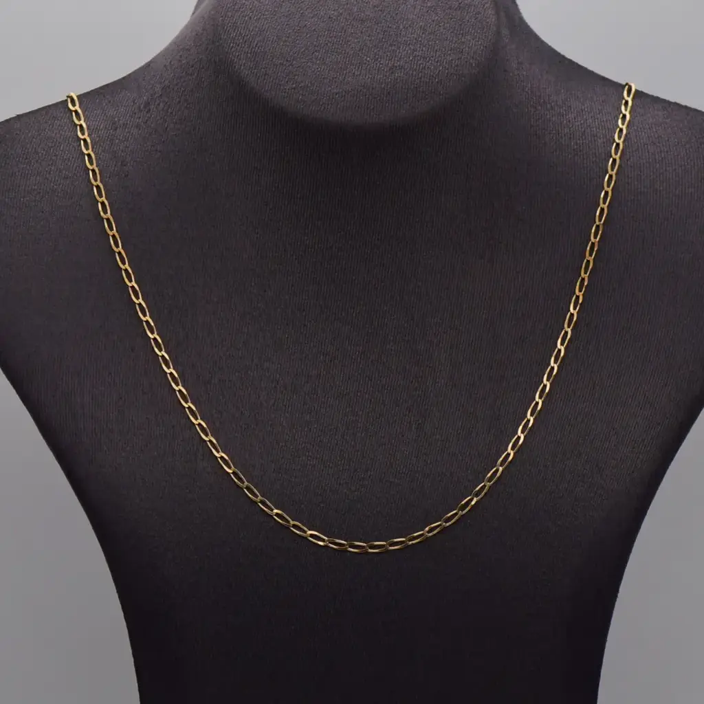 9ct Yellow Gold Chain Curb - Link