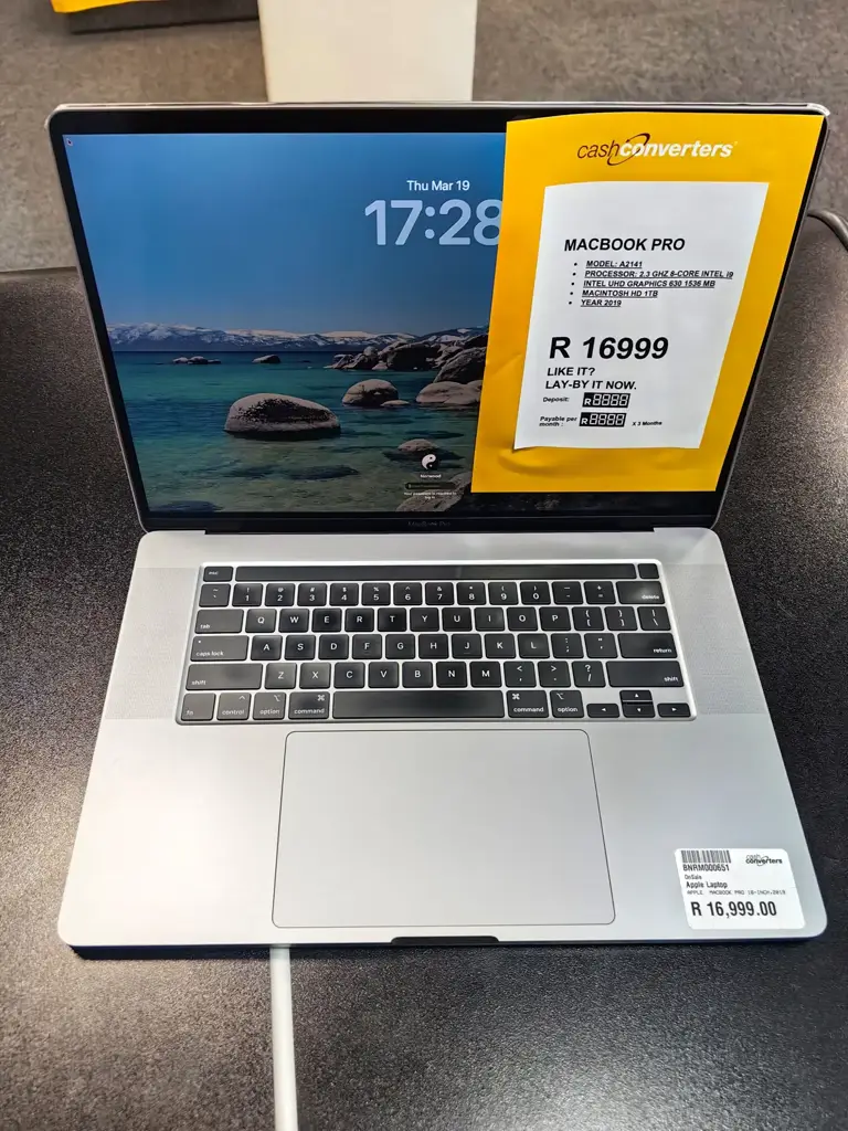 Apple Laptop Macbook Pro 16-Inch 2019 - View 2